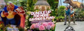 Gardens by the Bay bundle with Flower Dome, Cloud Forest and Disney Garden of Wonder